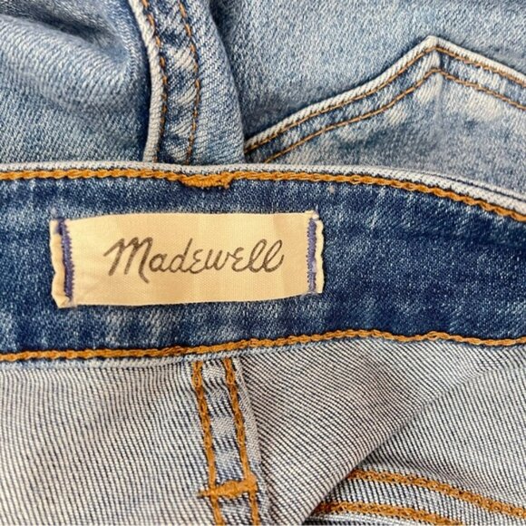 Madewell Womens Curvy Roadtripper Size 29 Medium Wash Skinny Stretch Denim Blue - Picture 4 of 15